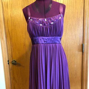 Purple HeartSoul Semi-Formal Party Dress - Juniors Size L
